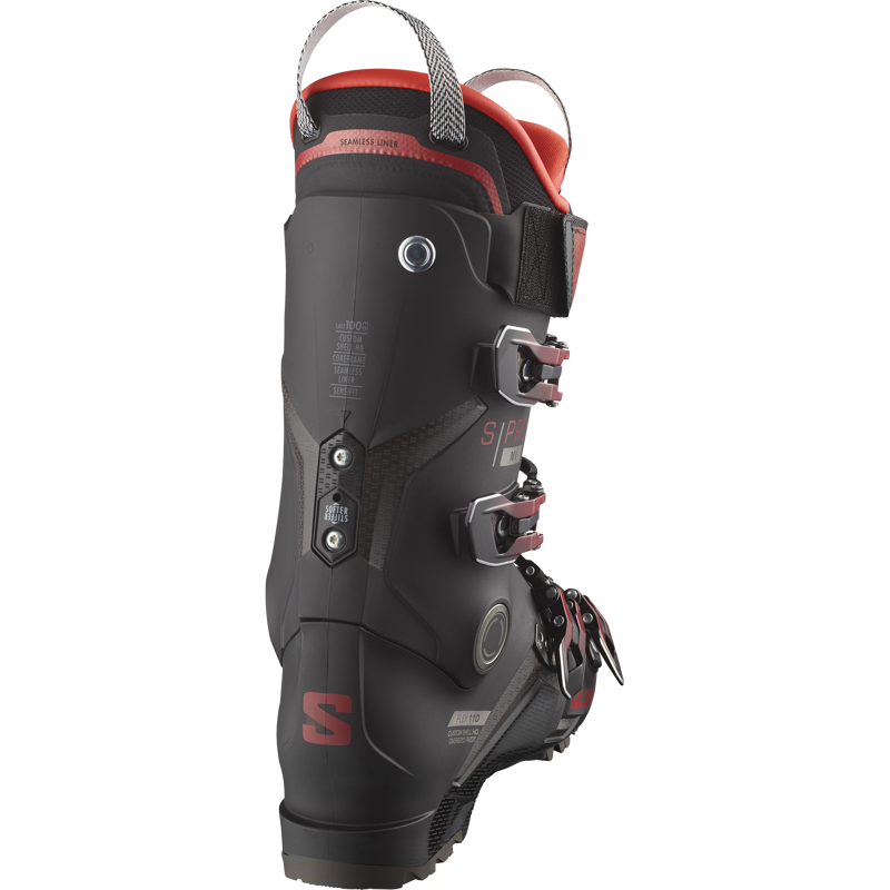 Salomon S Pro 110 MV Grip Walk Mens Ski Boots - Black-1